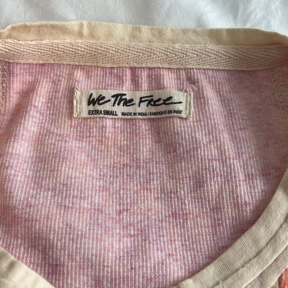 We the Free/Free People bohemian tank red/orange NWOT xs - Picture 6 of 9